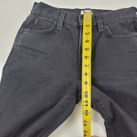 Sunday Best Aritzia High Rise Wide Leg Black Denim Jeans Womens Size 0 - Picture 16 of 16